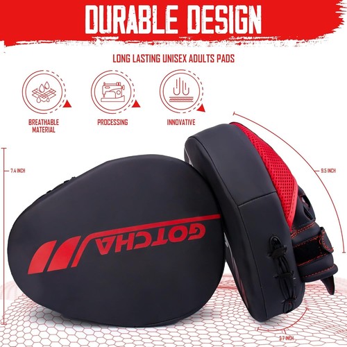 Boxing focus pads hook - boxing, jab
