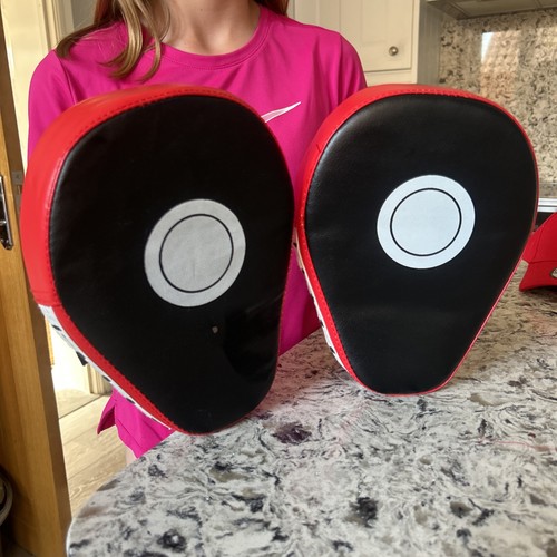 Curved focus pads - curved, jab