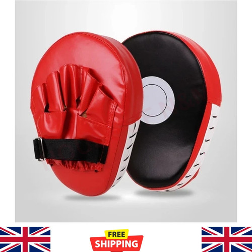 Curved boxing punch mitts - boxing,