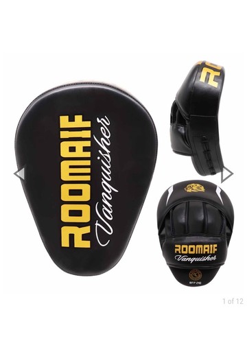 Men boxing focus pads thai - boxing,