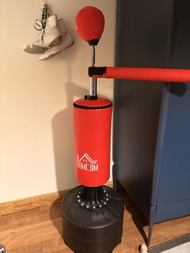Homcom freestanding punch bag - freestanding,