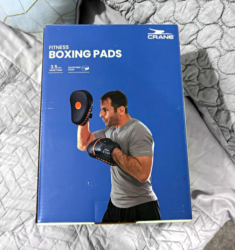 Crane fitness boxing pads - crane, pair