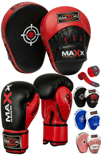 Boxing punch set curved focus - boxing,