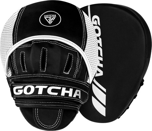 Boxing pads white punch - boxing,