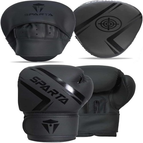 Boxing gloves and focus - and,