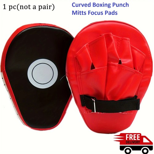 Curved boxing punch mitts - curved,