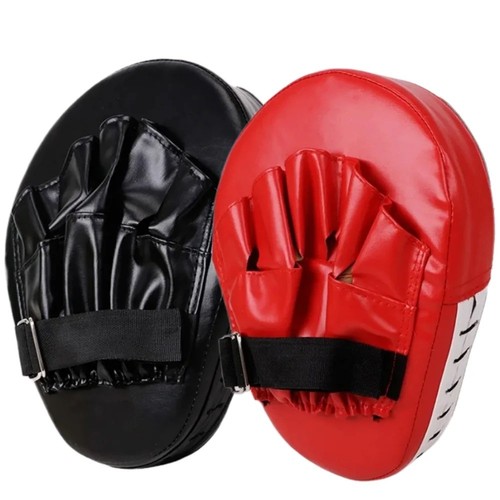 Curved boxing punch mitts - curved,