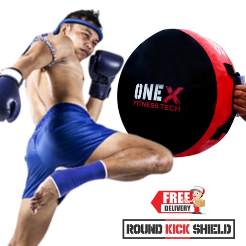 Kick shield round punch pad - kick,
